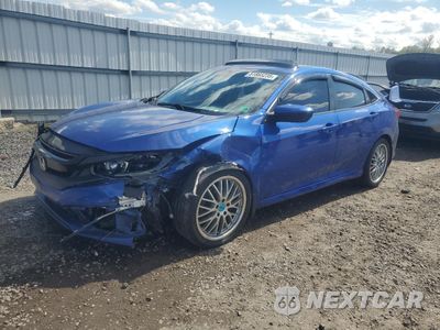 2019 HONDA CIVIC LX 2HGFC2F6XKH525057 - główne zdjęcie licytacji z USA - miniatura
