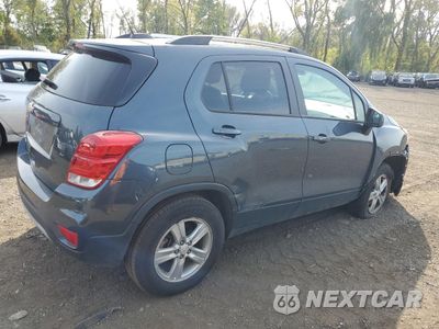 Trzecie zdjęcie samochodu z tyłu: 2022 CHEVROLET TRAX 1LT VIN:KL7CJPSM3NB559246 - miniatura