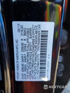 Zdjęcie 12 z 12 samochodu: 2019 HONDA ACCORD EX VIN:1HGCV1F44KA121773 - miniatura