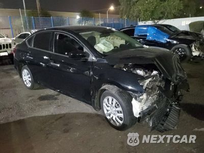 Czwarte zdjęcie samochodu z boku: 2019 NISSAN SENTRA S VIN:3N1AB7AP9KY425537 - miniatura