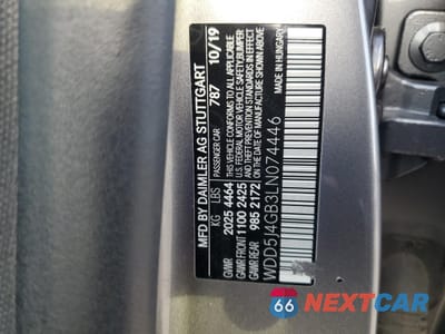 Zdjęcie 12 z 13 samochodu: 2020 MERCEDES-BENZ CLA 250 VIN:WDD5J4GB3LN074446 - miniatura