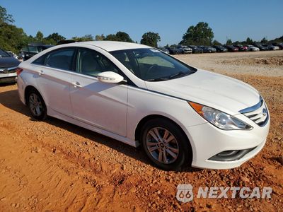 Czwarte zdjęcie samochodu z boku: 2014 HYUNDAI SONATA GLS VIN:5NPEB4AC6EH845705 - miniatura