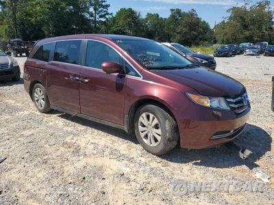 Czwarte zdjęcie samochodu z boku: 2016 HONDA ODYSSEY EXL VIN:5FNRL5H66GB136634 - miniatura