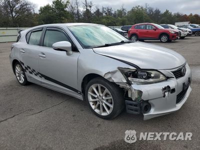 Czwarte zdjęcie samochodu z boku: 2011 LEXUS CT 200 VIN:JTHKD5BH6B2040165 - miniatura