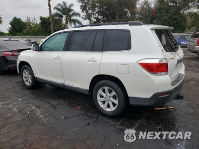 Drugie zdjęcie samochodu z przodu: 2013 TOYOTA HIGHLANDER BASE VIN:5TDZK3EHXDS128184 - miniatura