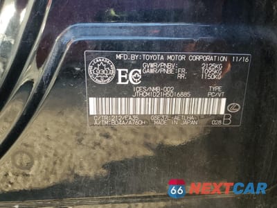 Zdjęcie 13 z 13 samochodu: 2017 LEXUS IS 300 VIN:JTHCM1D21H5016885 - miniatura