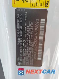 Zdjęcie 12 z 12 samochodu: 2010 BMW 135 I VIN:WBAUC7C55AVK96028 - miniatura
