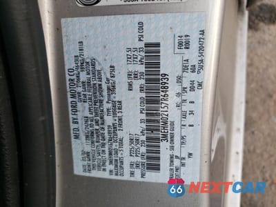 Zdjęcie 12 z 14 samochodu: 2007 MERCURY MILAN PREMIER VIN:3MEHM02157R648939 - miniatura