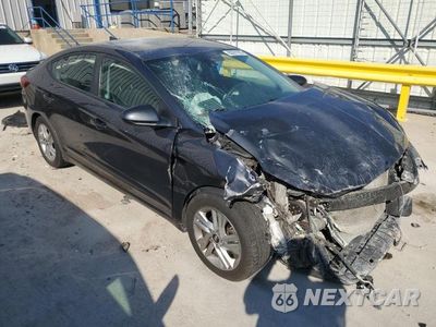 Czwarte zdjęcie samochodu z boku: 2020 HYUNDAI ELANTRA SEL VIN:5NPD84LF6LH555754 - miniatura