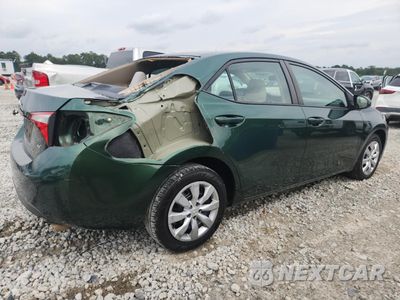 Trzecie zdjęcie samochodu z tyłu: 2016 TOYOTA COROLLA L VIN:2T1BURHE4GC685377 - miniatura