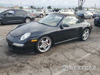 2007 PORSCHE 911 CARRERA S CABRIOLET WP0CB299X7S776574 - główne zdjęcie licytacji z USA - miniatura