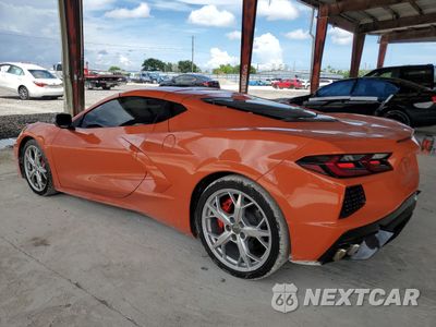 Drugie zdjęcie samochodu z przodu: 2021 CHEVROLET CORVETTE STINGRAY 2LT VIN:1G1YB2D48M5123360 - miniatura