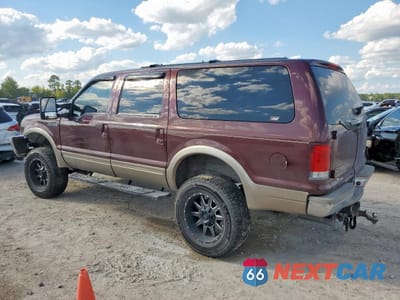 Drugie zdjęcie samochodu z przodu: 2000 FORD EXCURSION LIMITED VIN:1FMSU43F2YEB85067 - miniatura