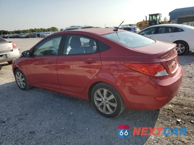 Drugie zdjęcie samochodu z przodu: 2014 HYUNDAI ACCENT GLS VIN:KMHCU4AE1EU624565 - miniatura