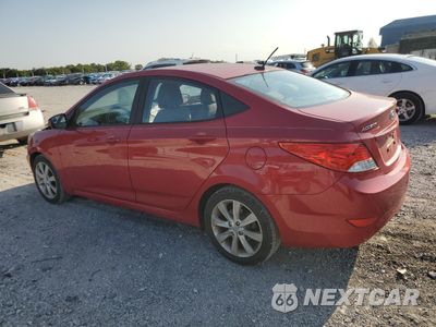 Drugie zdjęcie samochodu z przodu: 2014 HYUNDAI ACCENT GLS VIN:KMHCU4AE1EU624565 - miniatura