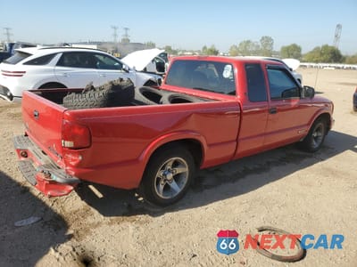 Trzecie zdjęcie samochodu z tyłu: 2003 CHEVROLET S TRUCK S10 VIN:1GCCS19HX38257355 - miniatura