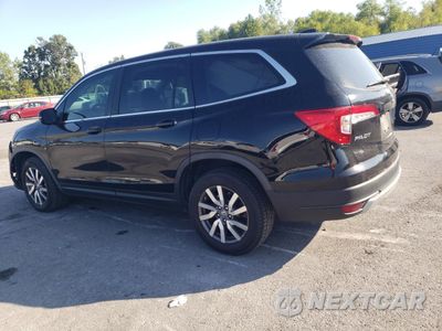 Drugie zdjęcie samochodu z przodu: 2019 HONDA PILOT EXL VIN:5FNYF6H5XKB019101 - miniatura