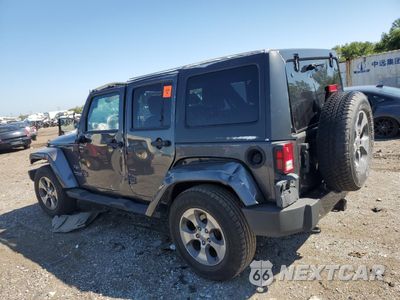 Drugie zdjęcie samochodu z przodu: 2017 JEEP WRANGLER UNLIMITED SAHARA VIN:1C4BJWEG2HL751707 - miniatura