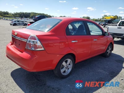 Trzecie zdjęcie samochodu z tyłu: 2008 CHEVROLET AVEO LT VIN:KL1TG56658B283889 - miniatura