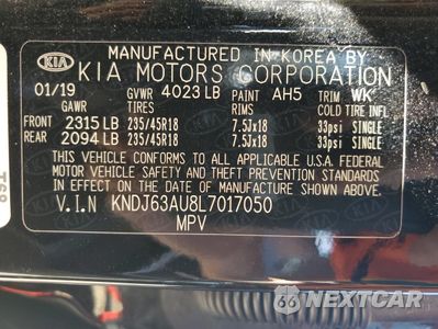 Zdjęcie 13 z 16 samochodu: 2020 KIA SOUL GT LINE VIN:KNDJ63AU8L7017050 - miniatura