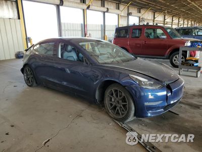 Czwarte zdjęcie samochodu z boku: 2022 TESLA MODEL 3 VIN:5YJ3E1EB2NF167726 - miniatura
