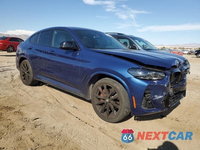 Czwarte zdjęcie samochodu z boku: 2023 BMW X4 M40I VIN:5UX43DT03P9P84643 - miniatura
