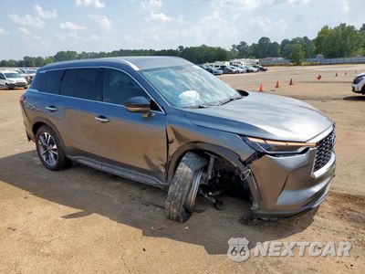 Czwarte zdjęcie samochodu z boku: 2024 INFINITI QX60 LUXE VIN:5N1DL1FS5RC337150 - miniatura