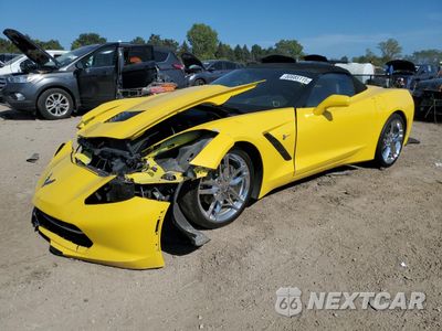 2019 CHEVROLET CORVETTE STINGRAY 3LT 1G1YF3D75K5111314 - główne zdjęcie licytacji z USA - miniatura