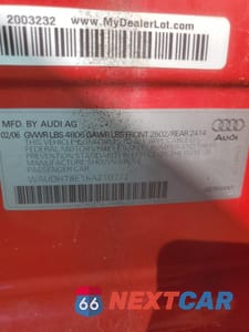 Zdjęcie 12 z 12 samochodu: 2006 AUDI A4 3.2 QUATTRO VIN:WAUDH78E16A210772 - miniatura