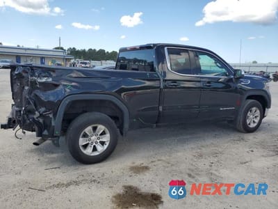 Trzecie zdjęcie samochodu z tyłu: 2021 GMC SIERRA C1500 SLE VIN:1GTR8BED2MZ157053 - miniatura