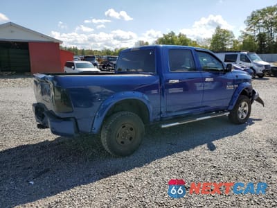 Trzecie zdjęcie samochodu z tyłu: 2015 RAM 1500 ST VIN:3C6RR7KT2FG683506 - miniatura