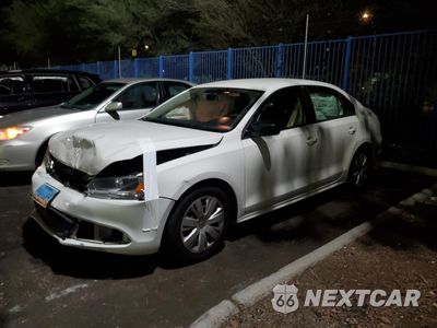 2014 VOLKSWAGEN JETTA BASE 3VW2K7AJ8EM240983 - główne zdjęcie licytacji z USA - miniatura