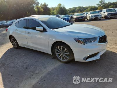 Czwarte zdjęcie samochodu z boku: 2019 ACURA TLX TECHNOLOGY VIN:19UUB1F55KA010865 - miniatura