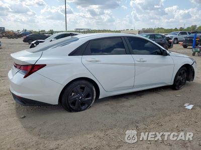 Trzecie zdjęcie samochodu z tyłu: 2021 HYUNDAI ELANTRA SEL VIN:5NPLM4AG6MH002610 - miniatura