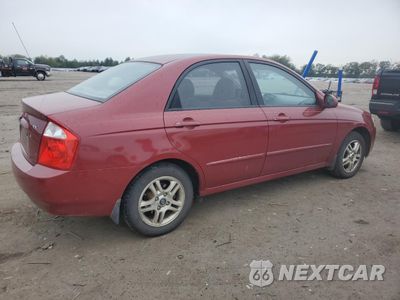 Trzecie zdjęcie samochodu z tyłu: 2005 KIA SPECTRA LX VIN:KNAFE121555134114 - miniatura