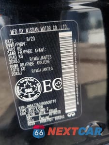 Zdjęcie 13 z 13 samochodu: 2024 INFINITI QX80 LUXE VIN:JN8AZ2AC5R9500716 - miniatura