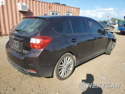 Trzecie zdjęcie samochodu z tyłu: 2013 SUBARU IMPREZA PREMIUM VIN:JF1GPAD63DH852984 - miniatura