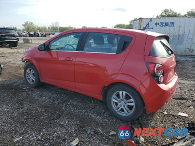 Drugie zdjęcie samochodu z przodu: 2012 CHEVROLET SONIC LT VIN:1G1JC6SHXC4139026 - miniatura