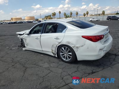 Drugie zdjęcie samochodu z przodu: 2014 INFINITI Q50 BASE VIN:JN1BV7AP7EM692744 - miniatura
