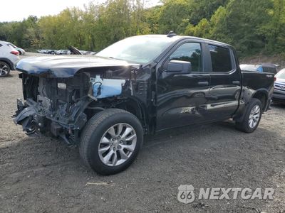 2021 CHEVROLET SILVERADO K1500 CUSTOM 1GCPYBEK9MZ205315 - główne zdjęcie licytacji z USA - miniatura