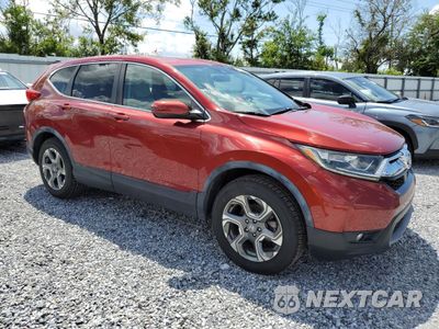 Czwarte zdjęcie samochodu z boku: 2018 HONDA CR-V EX VIN:5J6RW2H53JL022649 - miniatura