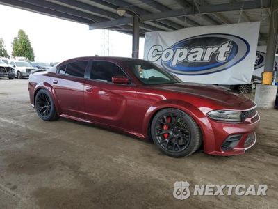 Czwarte zdjęcie samochodu z boku: 2021 DODGE CHARGER SCAT PACK VIN:2C3CDXGJ2MH584738 - miniatura