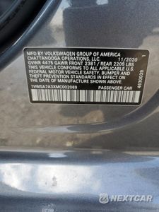 Zdjęcie 12 z 12 samochodu: 2021 VOLKSWAGEN PASSAT SE VIN:1VWSA7A3XMC002069 - miniatura