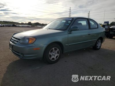 2004 HYUNDAI ACCENT GL KMHCG35C14U308396 - główne zdjęcie licytacji z USA - miniatura