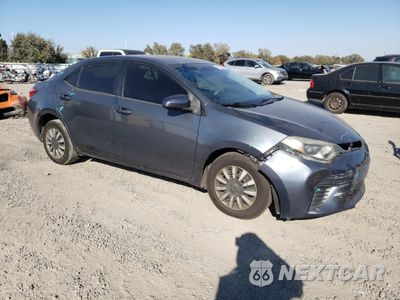 Czwarte zdjęcie samochodu z boku: 2014 TOYOTA COROLLA L VIN:5YFBURHE0EP105300 - miniatura