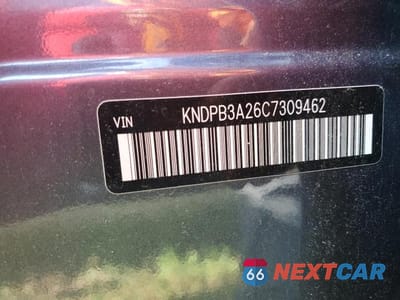 Zdjęcie 10 z 10 samochodu: 2012 KIA SPORTAGE BASE VIN:KNDPB3A26C7309462 - miniatura