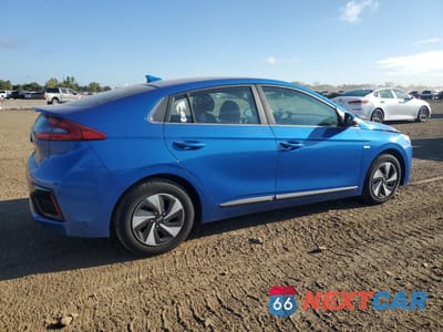 Trzecie zdjęcie samochodu z tyłu: 2017 HYUNDAI IONIQ SEL VIN:KMHC75LC5HU046371 - miniatura