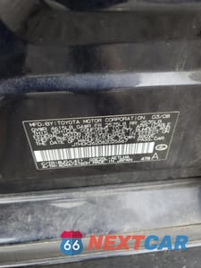 Zdjęcie 12 z 14 samochodu: 2008 LEXUS IS 250 VIN:JTHCK262082025667 - miniatura