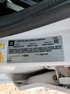 Zdjęcie 13 z 14 samochodu: 2020 CHEVROLET SPARK LS VIN:KL8CA6SA5LC456851 - miniatura