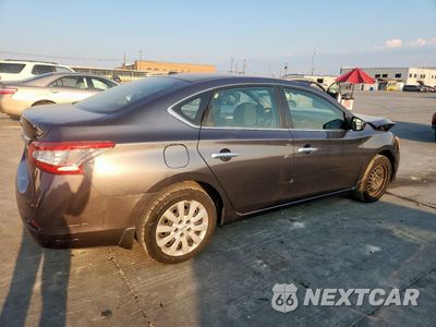 Trzecie zdjęcie samochodu z tyłu: 2015 NISSAN SENTRA S VIN:3N1AB7APXFY331205 - miniatura